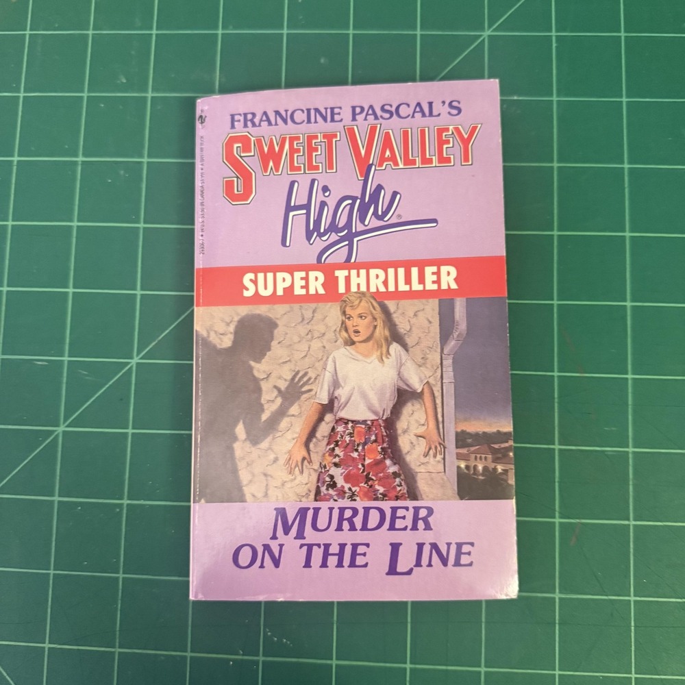 Sweet Valley High Super Thriller Murder On The Line Francine Pascal Paperback